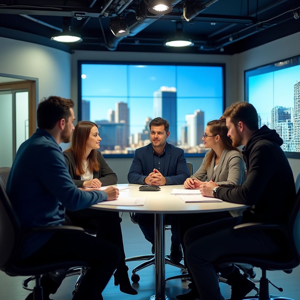 Equipo de Raetianyst creando contenido educativo