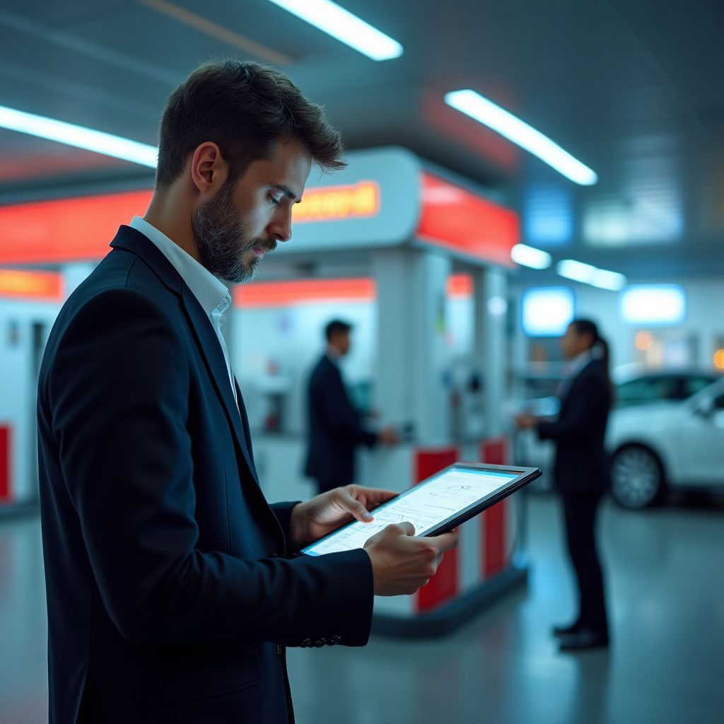 Gestión de estaciones de servicio