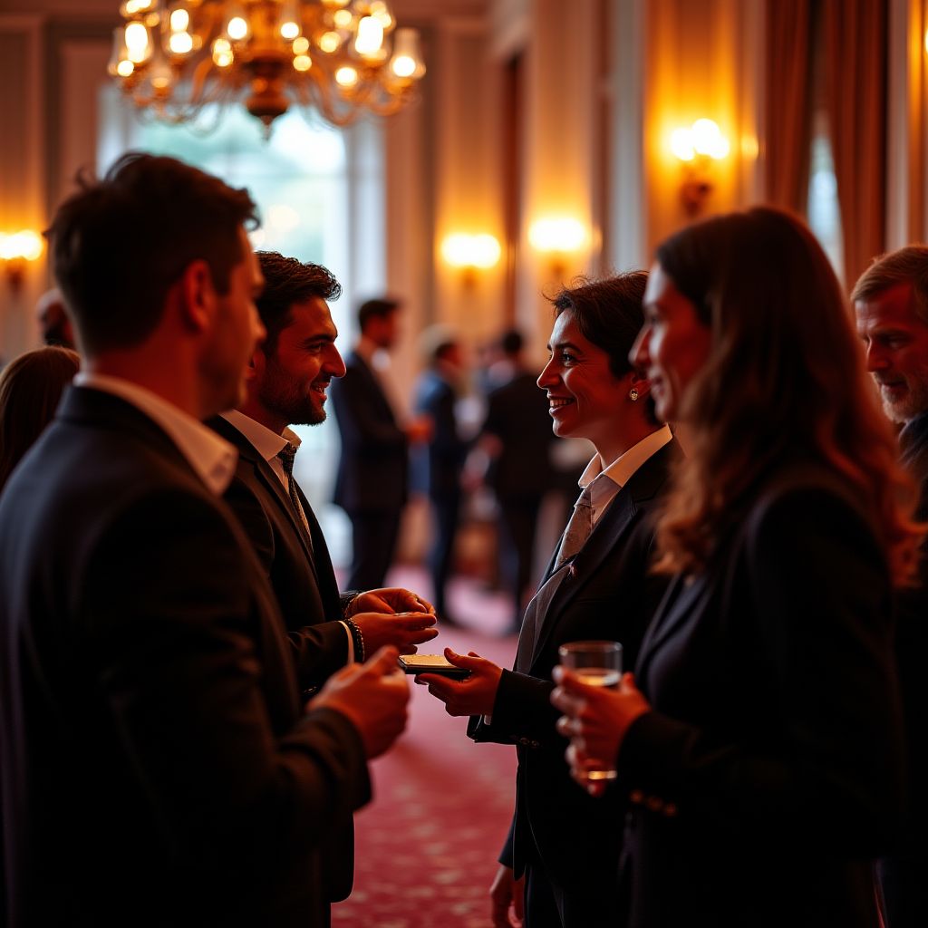 Evento de networking entre profesionales del sector